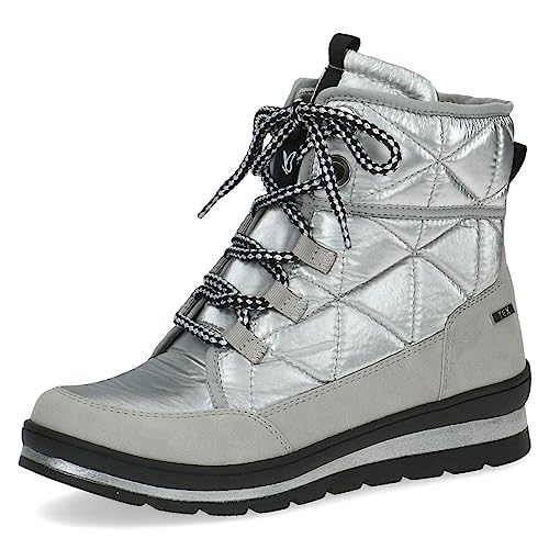 CAPRICE 9-26209-41, Bota a la altura de la pantorrilla para Mujer, Plateado (Silver Comb), 37 EU