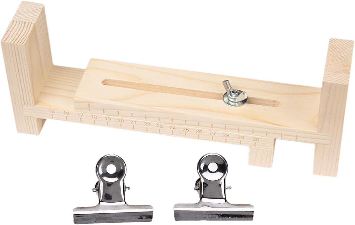 Hehglng Paracord Jig Bracelet Maker - Wooden Jig with Bracelet Maker Knotters Tool Kit for DIY Craft Braiding & Weaving