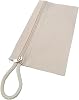 Stonehill Canvas Pencil Bag, 23x12 cm, Beige, Zippered