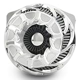 harley air suspension compressor Dispose d'un haut plissé inversé et de côtés plissés sur tout le périmètre pour attirer l'air de toutes les directions