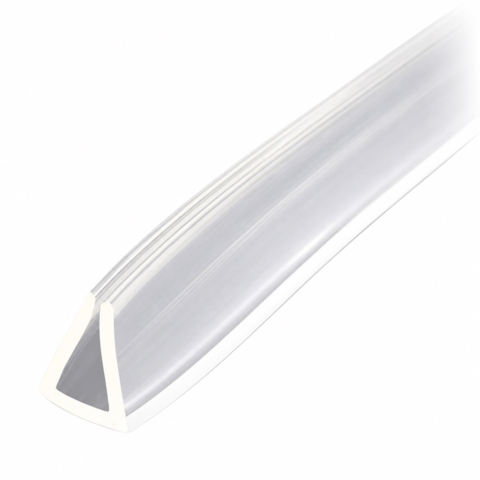 Klemmprofil FüR Glastische U-FöRmige Transparente,Transparenter U-FöRmiger Glaskantenschutz,Wasserfeste Und Schmutzabweisende,Geeignet FüR Glastische,Regale,TüRen,Fenster Und HolzmöBel