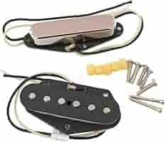 Amazon.co.jp: Lindy Fralin TELECASTER SET Nickel Cover