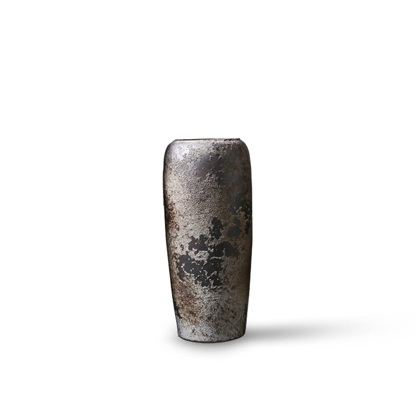 asdchZen Indoor Gardening Large Vintage Vase, Floor-Standing Ceramic Vase Hotel Villa Corner Floor Decoration Vase,26 * 59CM