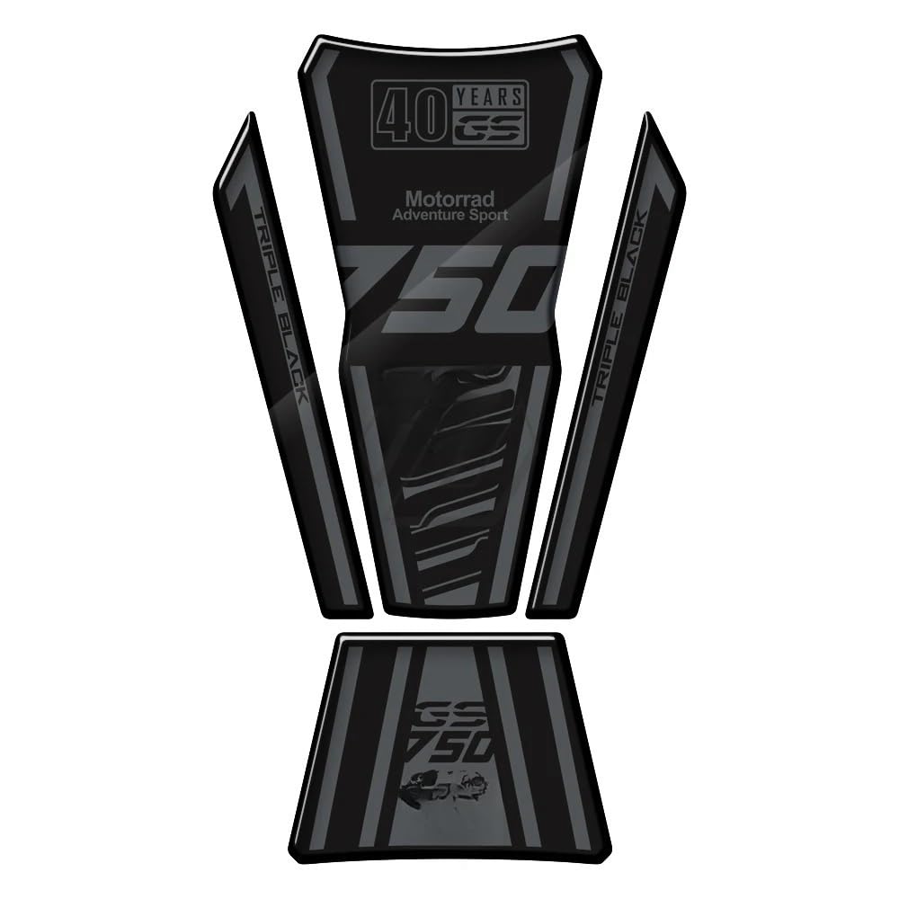Pad réservoir moto F750GS pour éviter les rayures de réservoir d'essence