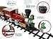 Lionel Battery-Operated North Pole Central Freight Toy Train Set with Bluetooth, Locomotive, Train Cars, & Track with Authentic Train Sounds, Lights, & Water Vapor Smoke Effects for Kids 4+