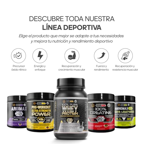 Whey Protein Healthy Fusion | Proteína pura con Colágeno, Magnesio y Vitamina B6 | 43g proteína + 9g BCAA | Mejora tus entrenamientos, aumenta masa muscular y fortalece articulaciones | 1 kg