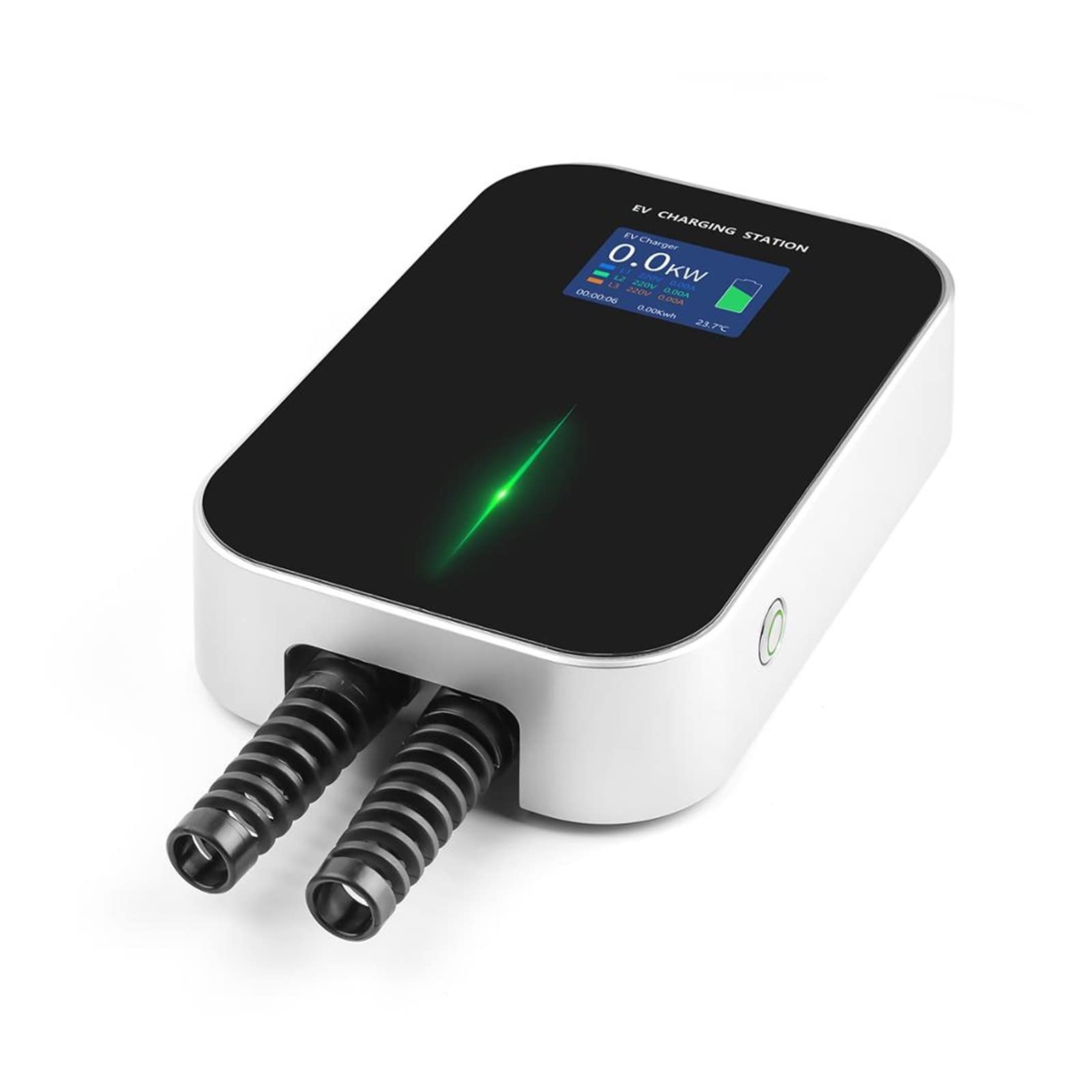 Chargeur Voiture Electrique, Station de charge de véhicule électrique du chargeur 16A EV de 3 phases avec le CEI 62196-2 de câble du type 2(16A-3Phase-11KW)