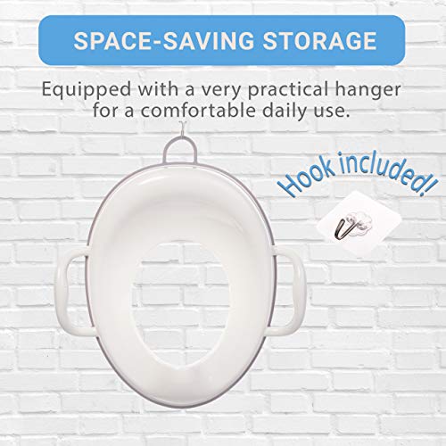 BISOO Toiletverkleiner voor Kinderen - WC-Bril Verkleiner - Toilettrainer - Toiletbril Verkleiner - Kinderen WC Adapter… - Afbeelding 4