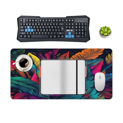 Tapete de Escritorio con Diseño Tropical a Prueba de Agua y Antideslizante miniatura 4