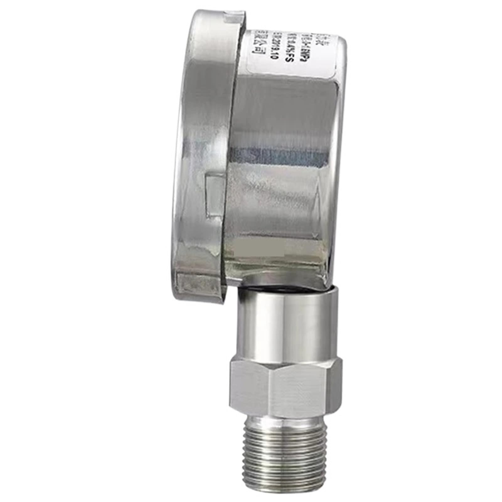 Manomètre numérique G1-2 60 mm, Haute précision, écran LCD 0,4, alimenté par Batterie, Pression d'eau Psi/Bar/Kpa (0-16 Mpa)