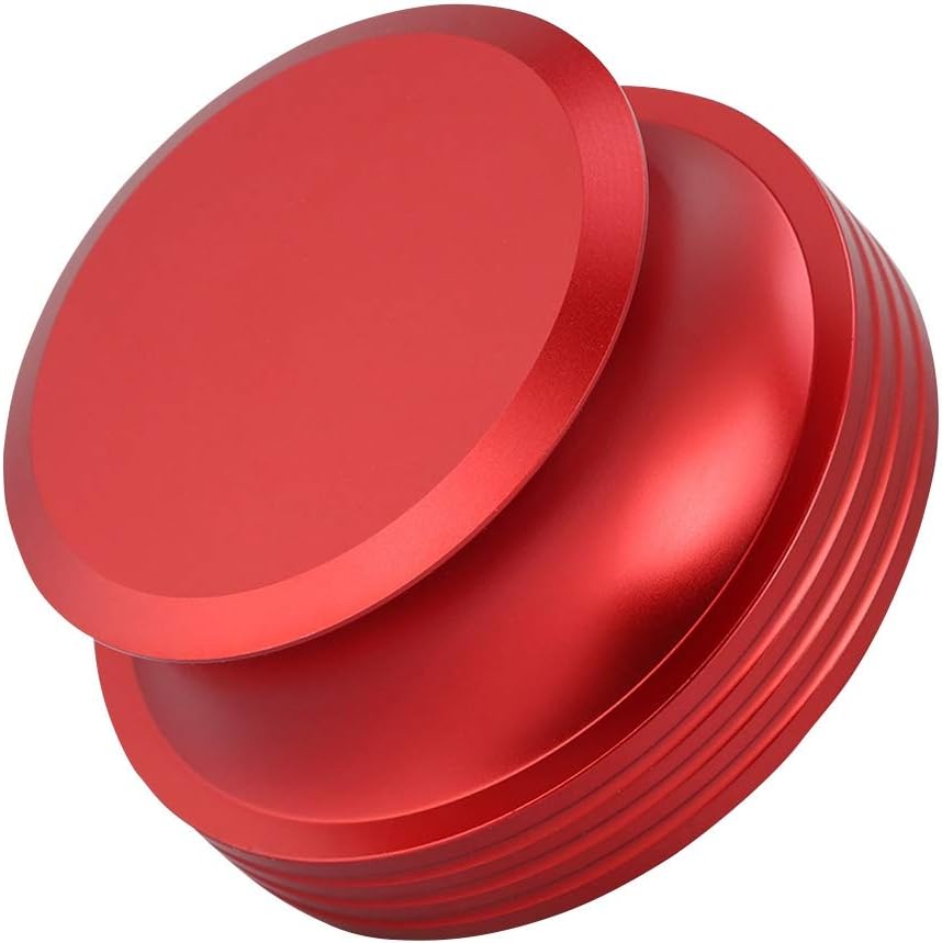 Turntable Stabilizer, Vibration Reduction and Audio Enhancement Record Weight Clamp Aluminum Disc for Vinyl Collectors Home Audio Systems Audiophiles Music Lovers