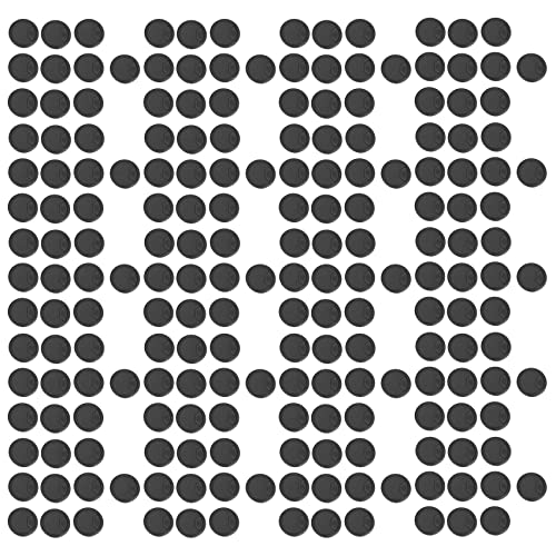 Passe-câble bureau noir 50mm en plastique rond lot de 200 pour gestion des fils