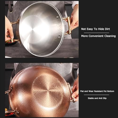 Olla para hot pot de acero inoxidable 27 cm miniatura 6