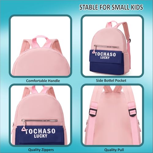 Image of Tinytot 15 inch Cute Backpack for Kids Girls Boys Toddler Backpack Preschool Nursery Play School Travel Bag for 5 to 8 Year Child - Mini Size