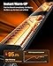 DR. INFRARED HEATER DR-239 3000W Indoor & Outdoor Infrared Patio Heater, Wall or Ceiling Mount, IP55 Weatherproof, Commercial or Residential, 220V-240V Electric Heater with Remote & Mounting Kit