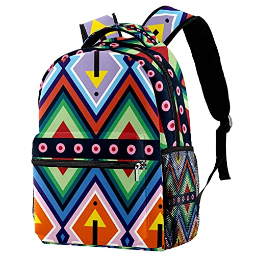 Sac à dos motif drapeau américain pour femme | Grand sac décontracté multicolore