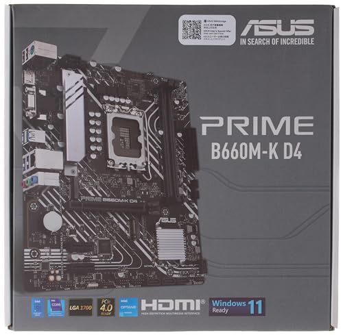 ASUS PRIME B660M K D4 Neuf - vue 4