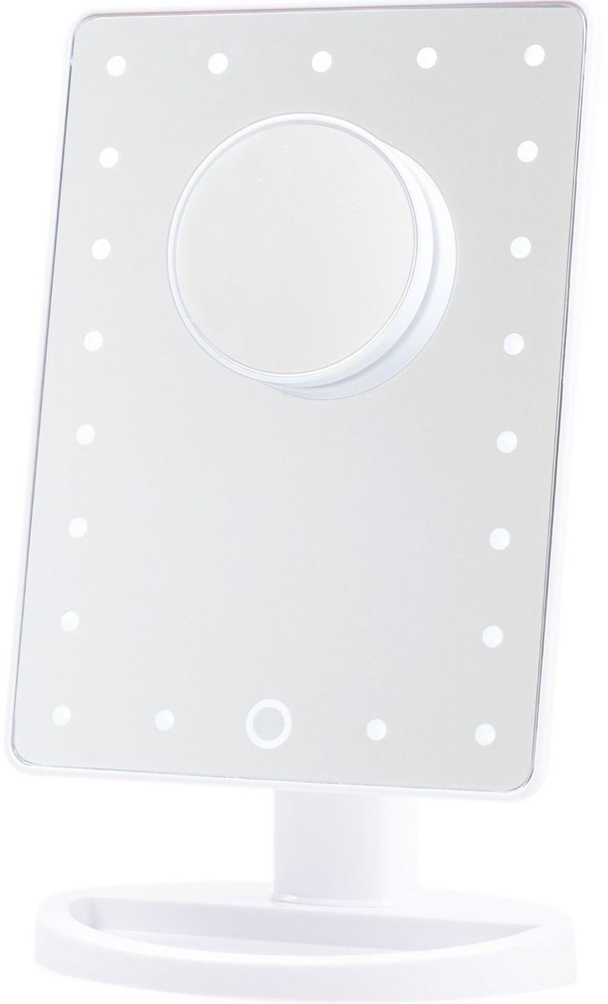 22 LED Vanity Mirror with Moveable 10x Magnification?