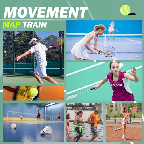 Image of ASHION Pickleball Shoes for Men Tennis Shoes Sneakers for All Court Racquetball Athletic Shoes for Racquet Sport | Arch Support