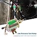 Clatoon Universal Electric Fuel Pump 12V, Inline Low Pressure Fuel Pump 3-6 PSI for Carburetor Lawn Mowers Small Engine Motorcycles ATVs and More