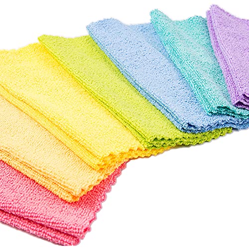 All-Purpose Microfiber Cleaning Cloth, Pack of 24 Size:12.6”x12.6”