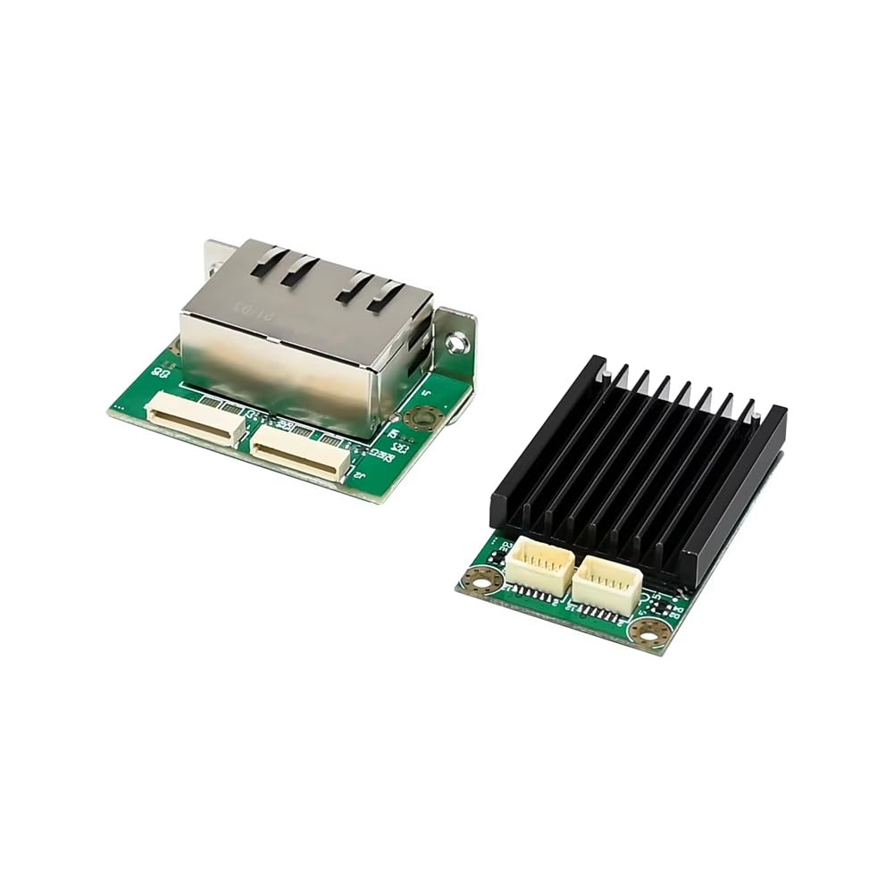 Scheda di Rete Gigabit Dual RJ45 I210-T2 MiniPCIE A RJ45 Adattatore Ethernet per Server NIC Tipo Wired Esterno