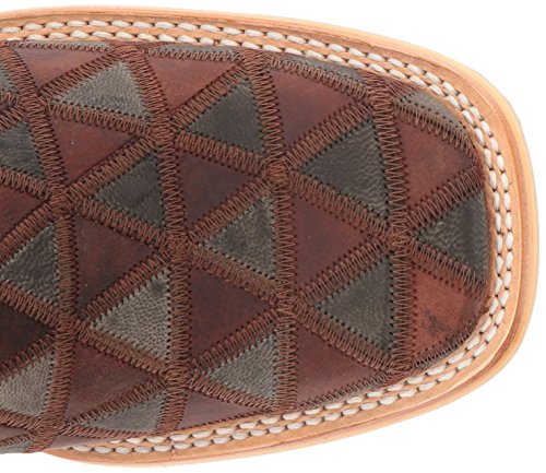 Image of Tin Haul Shoes Men's Triangles Work Boot, Brown, 11 D US