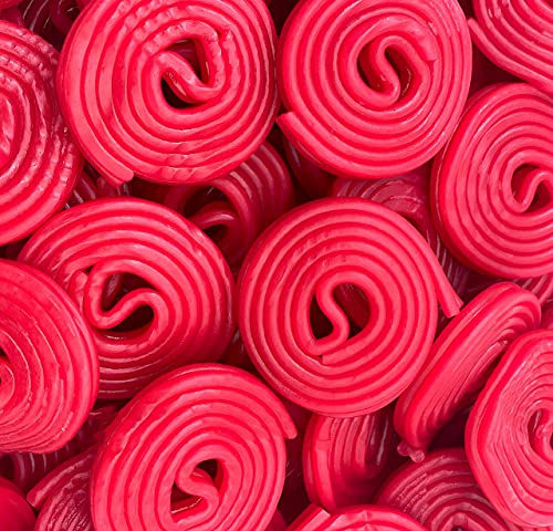 Funtasty Broadway Wheels Strawberry Old School Licorice Candy, Bulk Pack 2 Pounds #TOP12