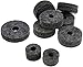 TUOREN Set of 23 Pieces Cymbal Replacement Accessories Cymbal Stand Felts Hi-Hat Clutch Felt and Sleeves with Wing Nuts, Washer,Drum Key