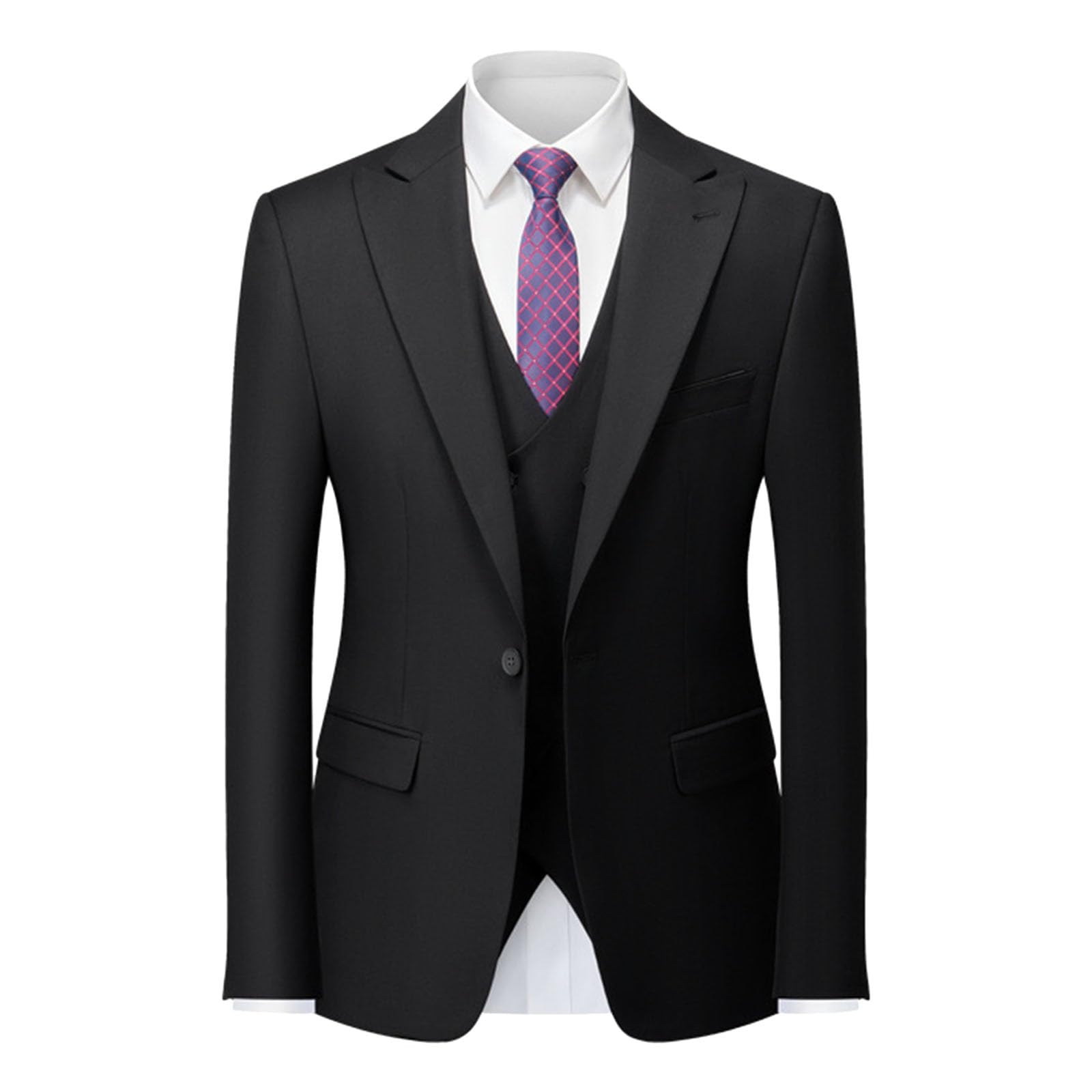 Trajes Camperos Hombre para Hombre, Traje de Vestir para Novio de Boda, Abrigo, Pantalones, Chaleco, Conjunto de Tres Piezas Trajes Piezas