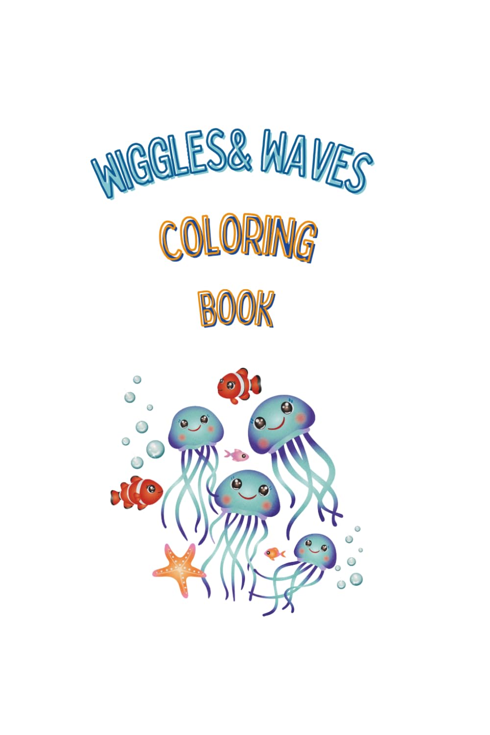 Wiggles and Waves Coloring Book