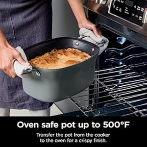 Ninja Foodi PossibleCooker PRO 8.5Qt Multicooker, 8-in-1 Slow Cooker, Dutch Oven, Steam, Bake, Roast, Sear, Sauté, Bread Maker & Warmer, Glass Lid, Integrated Spoon & Nonstick Pot - Salt Gray Ninja Foodi PossibleCooker PRO 85Qt Multicooker 8 in 1 Slow Cooker Dutch Oven Steam Bake Roast Sear Saute Bread Maker Warmer Glass Lid Integrated Spoon Nonstick Pot Salt Gray