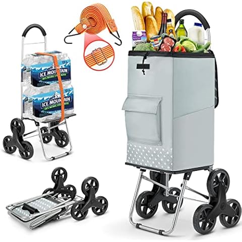 Popolic 75 L Multifunctional Shopping Trolley Cover