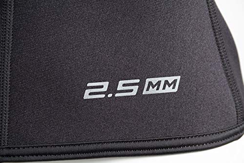 Neo Sport Men’s And  Women’s Front Zipper Wetsuit Vest - 2.5Mm -4-Way Stretch Neoprene - 50+ Uv Shield , Women's Black, 8 #TOP5