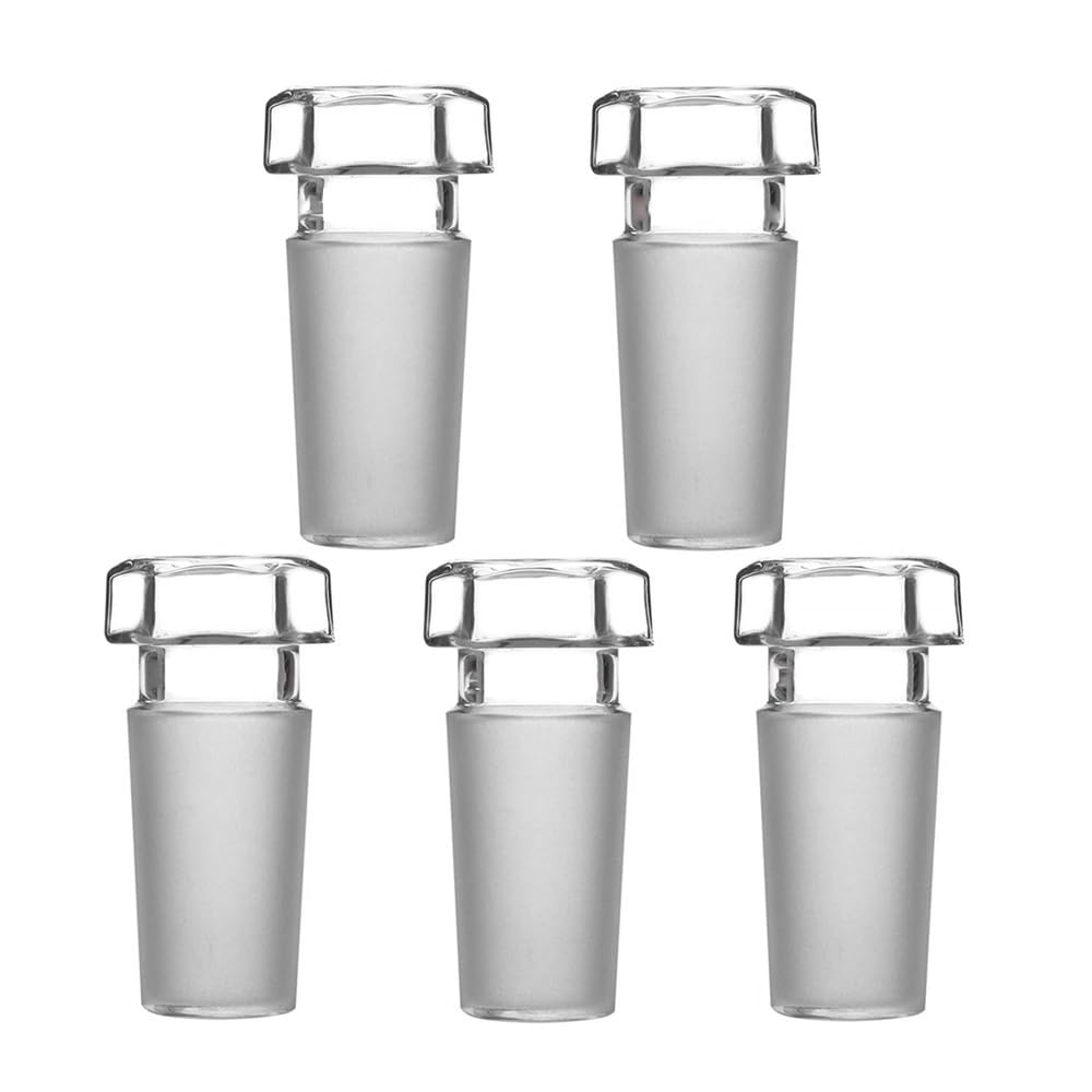 Instrumentos y Equipos de Laboratorio 5 piezas/lote 24/40 tapón de vidrio for botella de laboratorio cristalería