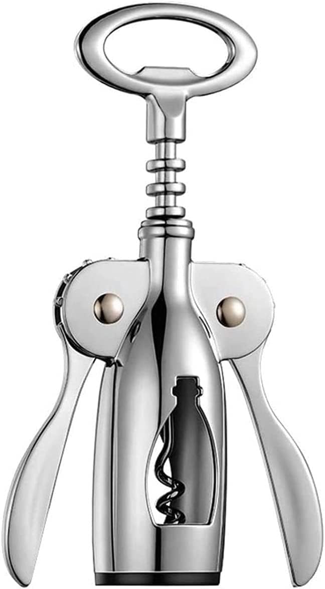 Pictetw Wine Opener, Zinc Alloy Premium Wing Corkscrew Wine Bottle Opener with Multifunctional Bottles Opener