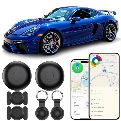 GPS Tracker Auto, 2er Magnetischer GPS Tracker Ohne ABO,Globale Abdeckung