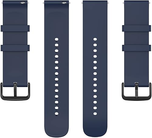 Miniatura 10 de hengkang Compatible con Amazfit GTS 4 miniBip 3Bip 3 Pro, 3 correas de repuesto de silicona de 0.78 pulgadas para Amazfit GTS 3Bip U ProBip 3Bip 3