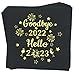 Goodbye 2022 Hello 2023 Napkins New Years Eve Napkins Happy New Year Napkins New Years Eve Party Supplies 2023 New Year Party Decorations Happy New Year Decorations 2023 (Upgrade, Gold Foil, 50-Pack)