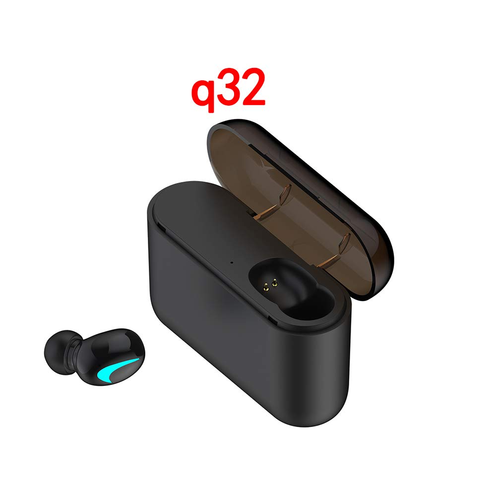 YuxiAn upgraded version of fashion TWS-Q32 Mini Bluetooth wireless stereo headset 5.0 binaural ear into motion with a mobile power