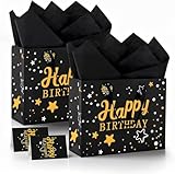 Nombreuses utilisations : Ces sacs cadeaux multifonctionnels, au design double face original, sont parfaits pour toutes les occasions importantes de l'année : anniversaires, mariages, Saint-Valentin, Fête des Mères, Noël, Nouvel An, naissances… Ils constituent une solution d'emballage à la fois pratique et festive.