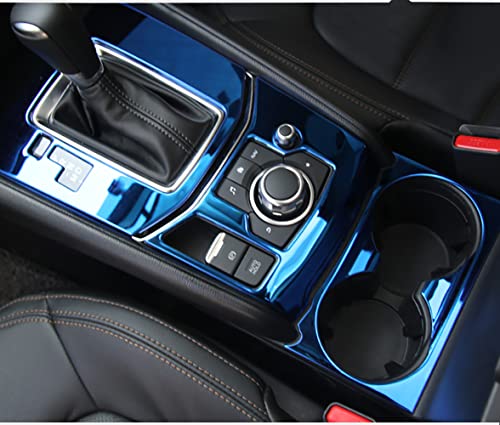 Accesorio para Mazda CX-5 Portavasos delantero azul miniatura 3