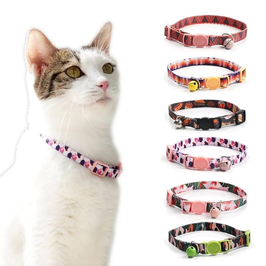 フラワー柄(ピンク②)わんちゃん猫ちゃん用襟つき首輪 フラワー柄(ピンク②)わんちゃん猫ちゃん用襟つき首輪