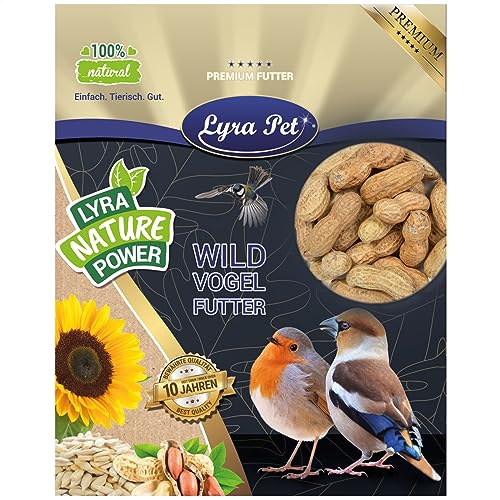 Preisvergleich Produktbild Lyra Pet® / 20 kg Erdnusskerne in Schoten / Wildvogelfutter Ganzjährig / Naturbelassene Erdnüsse in Schale / Reich an Fetten & Ballaststoffen / Energiereiches Futter für Wildvögel & andere Wildtiere