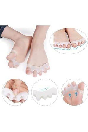 BUNYON Foot 5 Finger Separating Roller Silicone Night Splint Finger Separator Protective Hallux Valgus