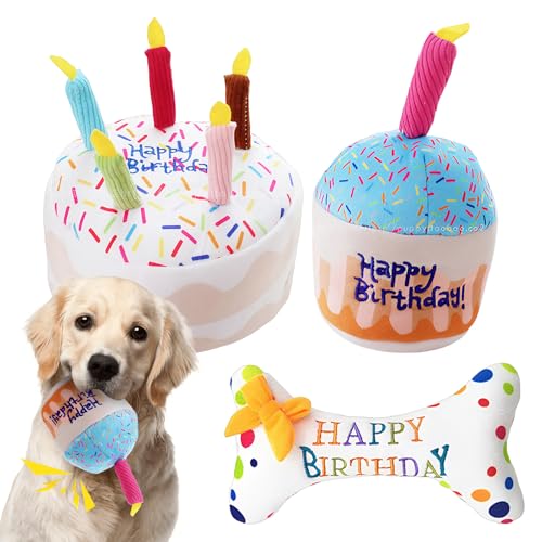 Jouet couineur interactif pour chien et chat en peluche résistante - 2