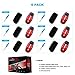 UMISHI LED Safety Light (6 Pack), Clip On Strobe Running Lights for Runners, Walking, Bicycle, Dog Collar, Stroller, Best Night High Visibility Accessories for Your Reflective Gear