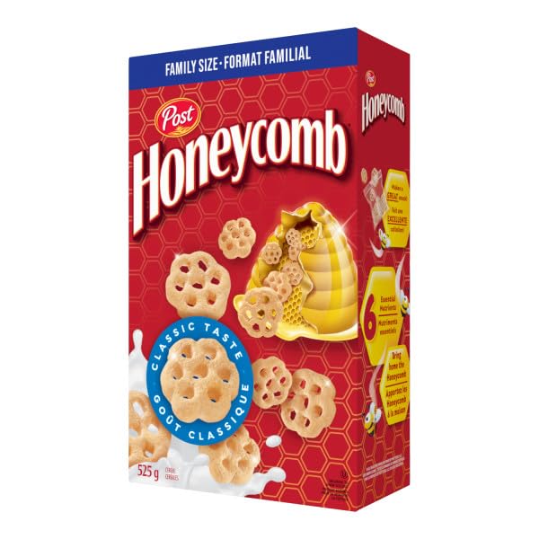 Miniatura 6 de Post Tamaño familiar de cereales de panal, 20.99 oz21 onzas, caja importado de Canadá