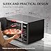 TOSHIBA Combo 8-in-1 Countertop Microwave Oven, with Convection, Broil, Odor Removal Mode, 12.4