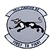 35th Fighter Squadron Patch â€“ Plastic Backing
